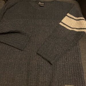 Vintage Jeep Branded V-Neck Sweater Men’s Size XXL